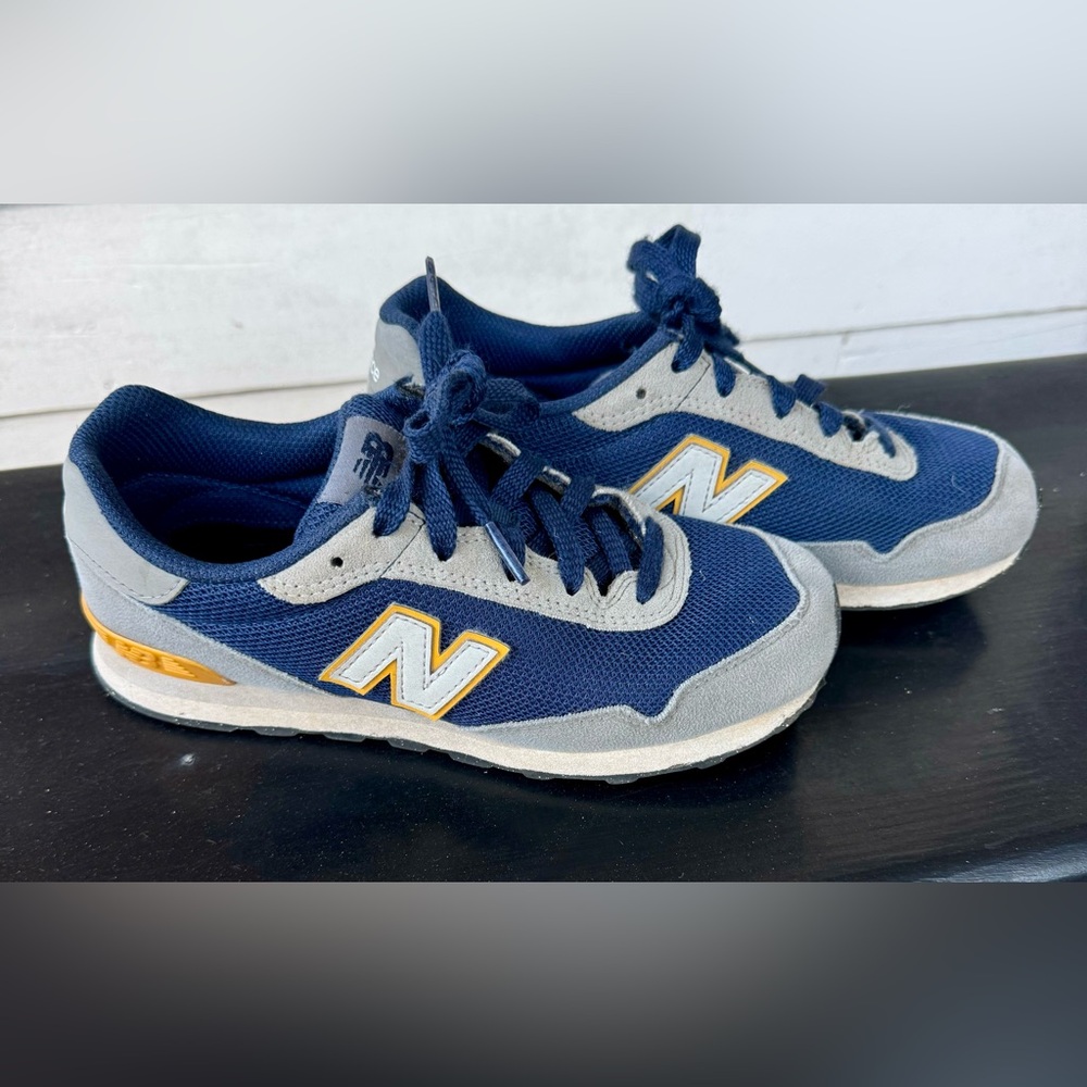 New Balance Navy and Gray Athletic Shoes